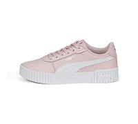 PUMA Carina 2.0 Jr, Zapatillas, Niñas, Almond Blossom-Puma White-Puma Silver, 38 EU