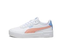 Puma Carina 2.0 Jr, Zapatillas Niñas, Puma White Poppy Pink Blissful Blue, 39 EU