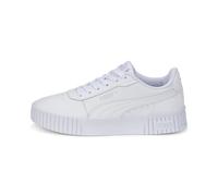PUMA Carina 2.0 Jr, Zapatillas, White White Silver, 38 EU