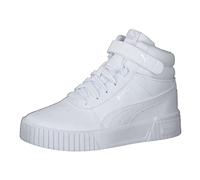 Puma - Carina 2.0 Mid Jr, Zapatillas Chicas, Puma White-Puma White-Puma Silver,