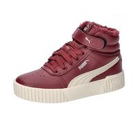 PUMA Carina 2.0 Mid WTR PS, Zapatillas, Dark Jasper Alpine Snow Silver, 32 EU