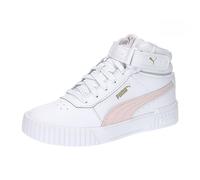 PUMA Carina 2.0 Mid, Zapatillas Mujer, Puma White Frosty Pink Puma Gold, 40.5 EU