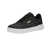 PUMA Carina 2.0 Sneaker, Animal Black-Cool Dark Gray Gold White, 5.5 US Unisex Big Kid