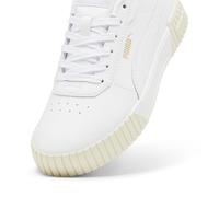 PUMA Carina 2.0, Zapatillas Mujer, White Gold Alpine Snow, 37.5 EU