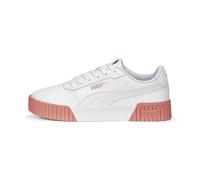 PUMA Carina 2.0, Zapatillas, White Hibiscus Flower Gold Pink, 36 EU