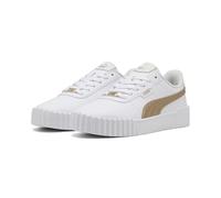 PUMA Carina 3.0 Animal Flair - Tenis para Mujer, Color Oro Blanco, Talla 8, Puma Blanco Puma Oro, 42 EU