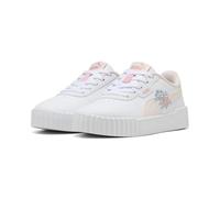 PUMA Carina 3.0 Floral PS - Tenis Deportivos, Color Blanco, Flor de jazmín, Espuma de mar, Talla 12 UK para niños, Puma Espuma de mar con Flor de jazmín Blanco, 12 UK Child