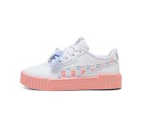PUMA Carina 3.0 HK&FR PS, Zapatillas, White-Pink Fruit-Cool Weather, 32.5 EU
