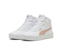 PUMA Carina 3.0 Mid, Zapatillas Mujer, Blanco Cuarzo Rosa Oro, 38 EU