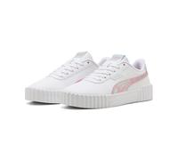 PUMA Carina 3.0 Space Belle Jr, Zapatillas, Blanco Pinkscape, 35 EU
