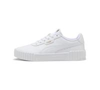 Puma - Carina 3.0, Zapatillas Femenino, Puma White-Puma Gold,
