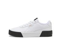PUMA Carina 3.0, Zapatillas Mujer, White Gold Black, 38.5 EU