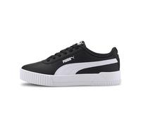 PUMA Carina L, Zapatillas Bajas Mujer, Schwarz Black White White, 37 EU