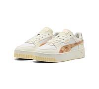 PUMA Carina Street Lux Crafted Flowers, Zapatillas Mujer, Warm White-Almost Apricot, 37 EU