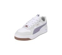 PUMA Carina Street Lux, Zapatillas de Deporte Mujer, Puma Blanco Ciruela Pálido Gris Pluma, 37 EU