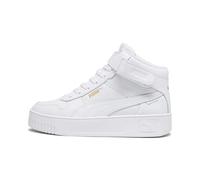PUMA Carina Street Mid, Sneaker Mujer, White Gold, 37.5 EU
