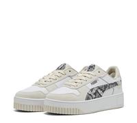 PUMA Carina Street Snake Chic, Zapatillas Mujer, White-Alpine Snow, 42 EU