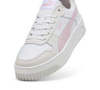 PUMA Carina Street Sneakers Women, Calzado, Blanco/Rose Mauve/Feather Gris, 38 38