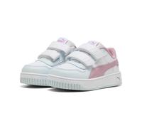 PUMA Carina Street V INF, Sneaker Bebé-Niñas, White-Poised Pink-Sea Glass, 23 EU