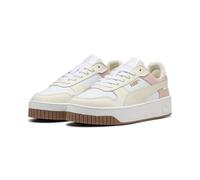 PUMA Carina Street, Zapatillas Mujer, Puma White Alpine Snow Frosted Ivory, 38.5 EU
