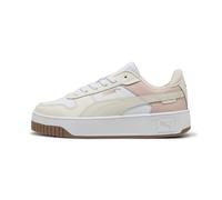 PUMA Carina Street, Zapatillas Mujer, Puma White Alpine Snow Frosted Ivory, 38 EU