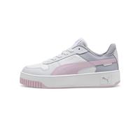 PUMA Carina Street, Zapatillas Mujer, Puma White Grape Mist Puma Silver, 40 EU