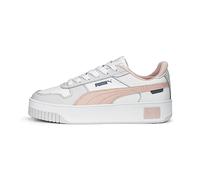 Zapatillas deportivas de marcha Mujer de piel, Carina Street, blanco y rosa 41 .