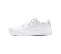 PUMA Carina, Zapatillas Mujer, Blanco (Puma White/Puma White/Puma White), 37 EU