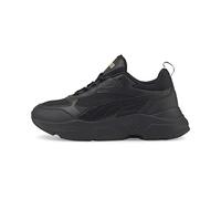 PUMA Cassia, Zapatos atléticos Mujer, Black Black Team Gold, 43 EU