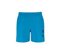Puma Cat Logo Mid Length, Bañador de los Hombres, Electric Blue,