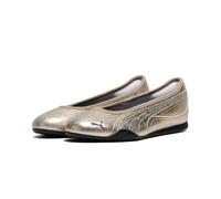 PUMA Catch Soleil Ballerina Metallic Whisper - Tenis para Mujer, Color Dorado y Negro, Talla 4, Puma Oro Puma Negro, 37 EU