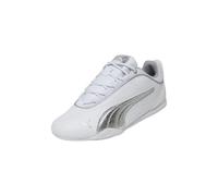 PUMA Catch Soleil Metallic Whisper - Tenis para Mujer, Color Blanco y Plateado, Talla 5, Puma Blanco Puma Plata, 38 EU