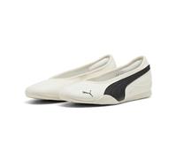PUMA Catch Soleil - Tenis de Bailarina para Mujer, Color Blanco cálido y Negro, Talla 7.5 de Reino Unido, Blanco cálido Puma Negro, 41 EU