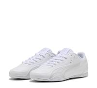 PUMA Catch Teenager Zapatillas Niño, Blanco (White x Feather Gray), 37.5 EU