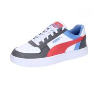 PUMA CAVEN 2.0 Block JR, Sneaker, Cool Dark Gray-Blue Skies-Active Red, 38 EU