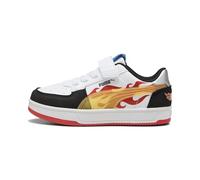 PUMA Caven 2.0 Hot Wheels AC+ PS, Zapatillas Unisex niños, Negro Rojo Fire Blanco, 35 EU