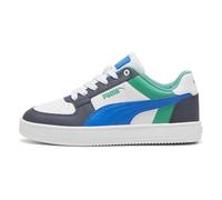 Puma Caven 2.0 JrSneaker Unisex para niños, Gris Blanco Azul Verde, 38 EU
