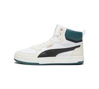 PUMA Caven 2.0 Mid, Zapatillas Unisex Adulto, White Black Alpine Snow Warm White Gold, 43 EU
