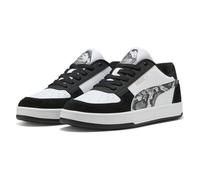 PUMA CAVEN 2.0 Snake Chic, Zapatillas Mujer, Black White Aged Silver, 40 EU