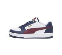 PUMA Caven 2.0, Zapatillas Unisex adulto, Puma White-Dark Jasper-Puma Navy-Gold, 43 EU