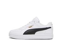 PUMA Caven 2.0, Zapatillas Unisex adulto, Puma White-Puma Black-Gold, 43 EU