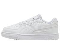 PUMA CAVEN III AC PS - Zapatillas Deportivas, Color Blanco y Plateado, Talla 10.5 UK Niño, Blanco Plata, 28.5 EU
