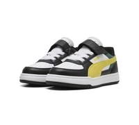 Puma CAVEN III Block AC+ PS - Zapatillas Deportivas, Color Negro y Blanco cítrico, Talla 1.5 UK Niño