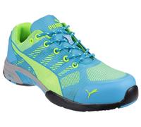 Puma Celeridad Tejido Azul Bajo Seguridad Mujer Industrial Zapatillas de Trabajo