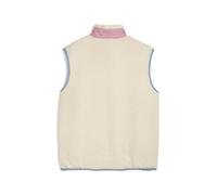 PUMA Chaleco híbrido Sherpa juvenil, Ropa, Blanco, 13-14Y 13-14Y