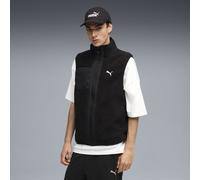 PUMA Chaleco Sherpa híbrido reversible para hombre, Ropa, Negro, S
