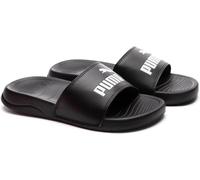 PUMA Popcat 20 Jr, Slide Sandal, Black White, 39 EU