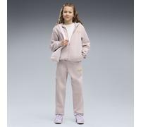 PUMA Chándal con cremallera Essentials Script Glitter juvenil, Accesoiros, Rosa, 13-14Y