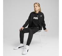 PUMA Chándal de béisbol de poliéster juvenil, Ropa, Negro, 11-12Y