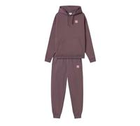 PUMA Chándal de forro polar para mujer loungewear, color morado, talla S, código 689346-88